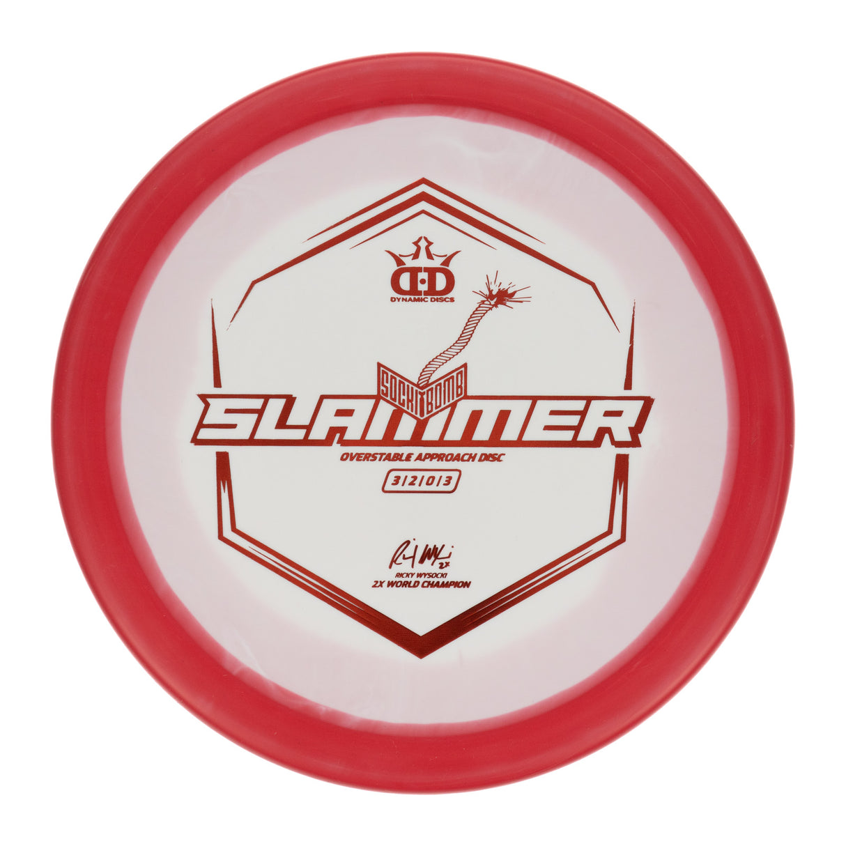 Dynamic Discs Sockibomb Slammer - Ignite Stamp V1 Classic Supreme Orbit 174g | Style 0004
