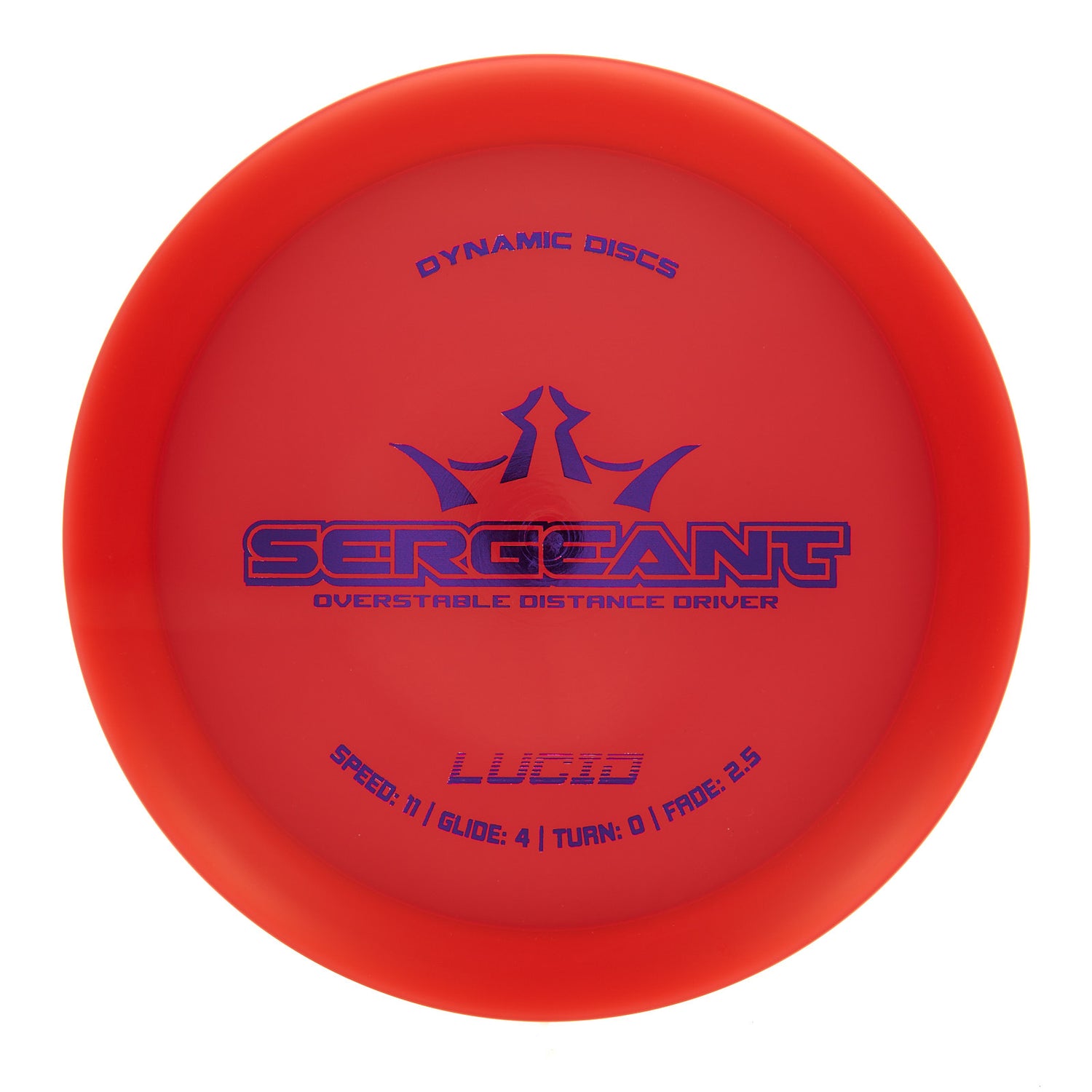 Dynamic Discs Sergeant Lucid 171g Style 0001 Disc Golf