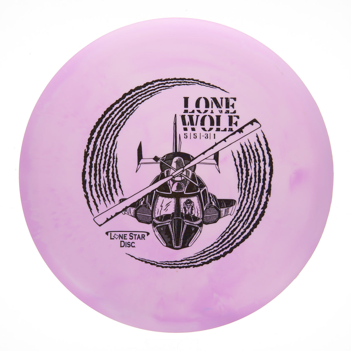 Lone Star Disc Lone Wolf - Artist Stamp Lima 153g | Style 0003