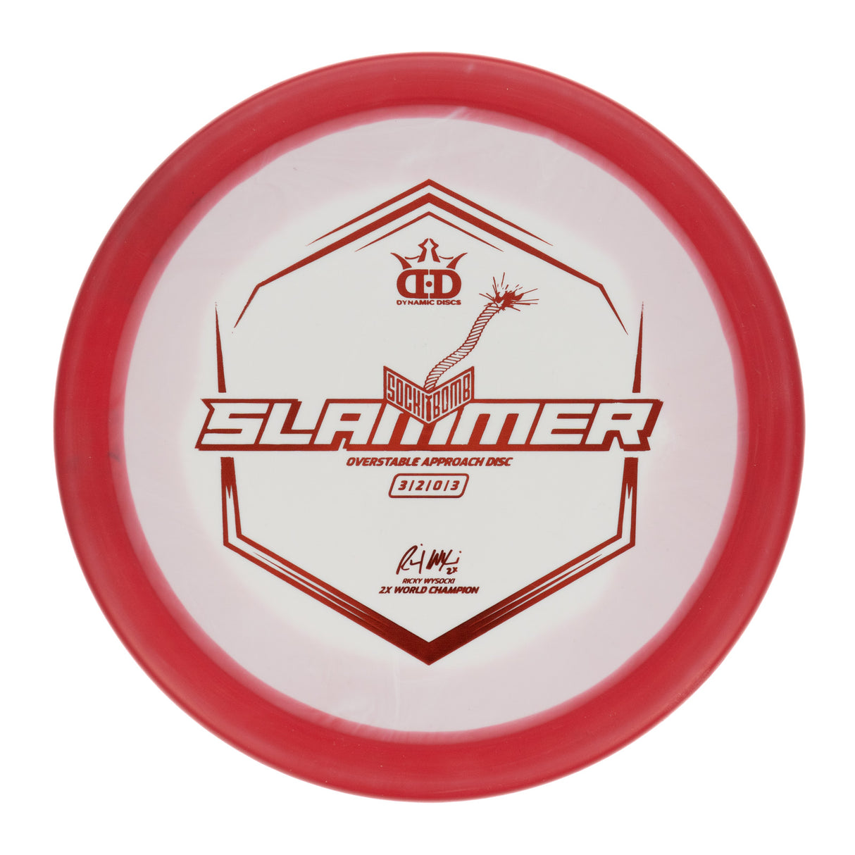 Dynamic Discs Sockibomb Slammer - Ignite Stamp V1 Classic Supreme Orbit 176g | Style 0006