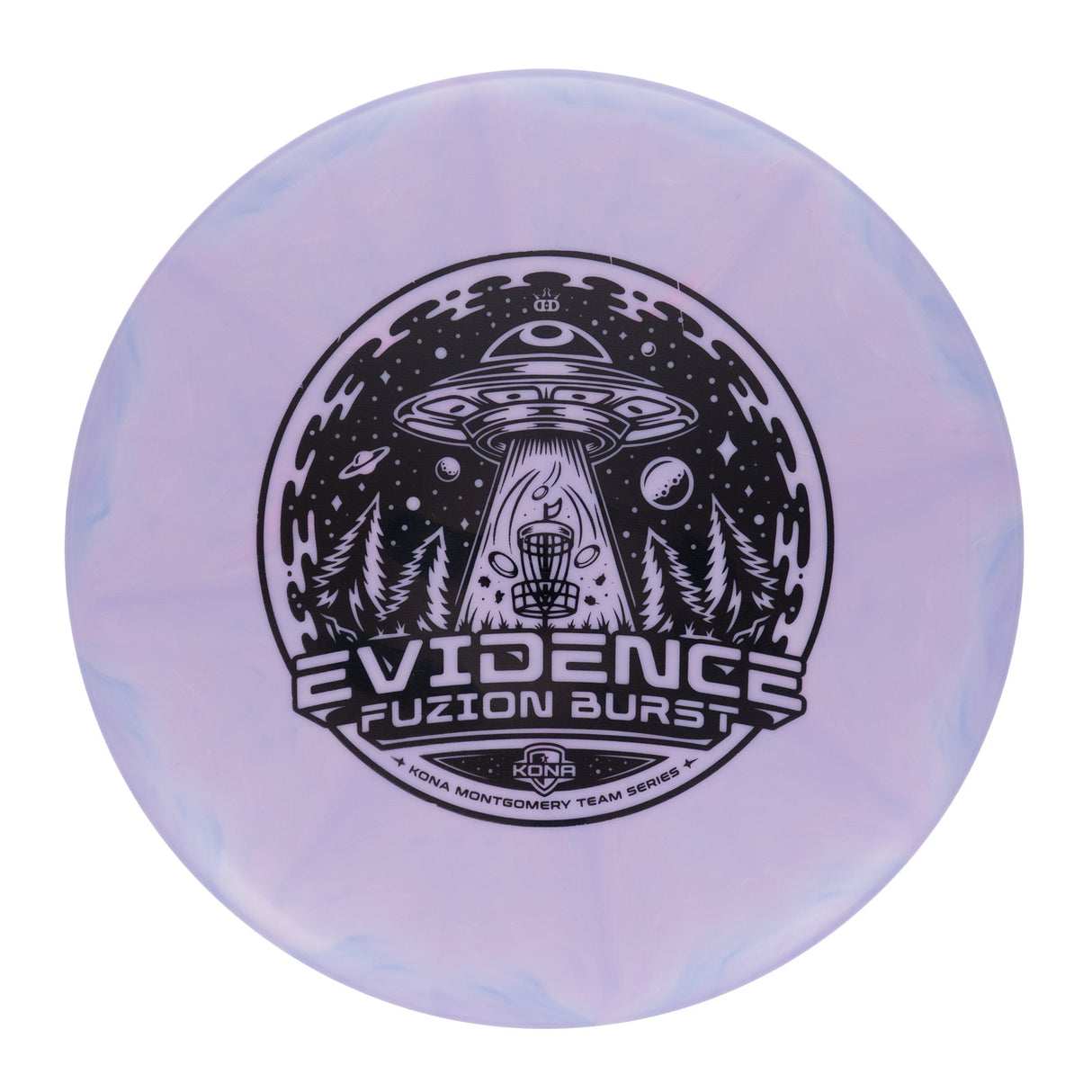 Dynamic Discs Evidence - 2023 Kona Montgomery Team Series Fuzion Burst 174g | Style 0004