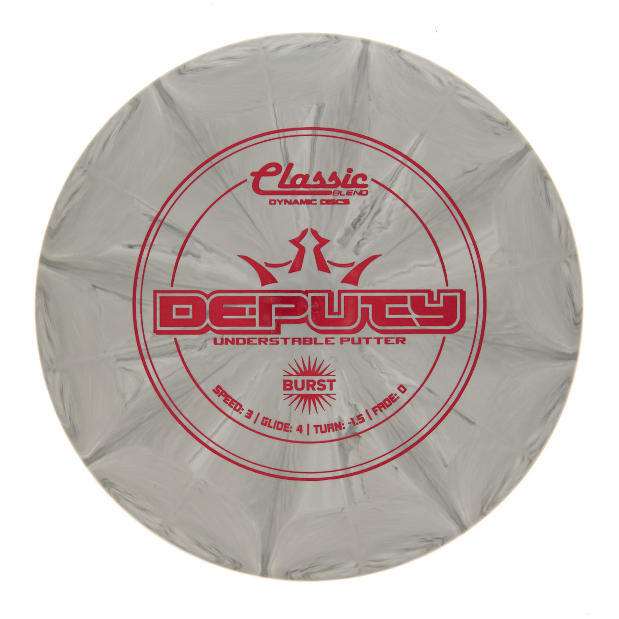 Dynamic Discs Deputy - Classic Blend Burst 173g | Style 0016