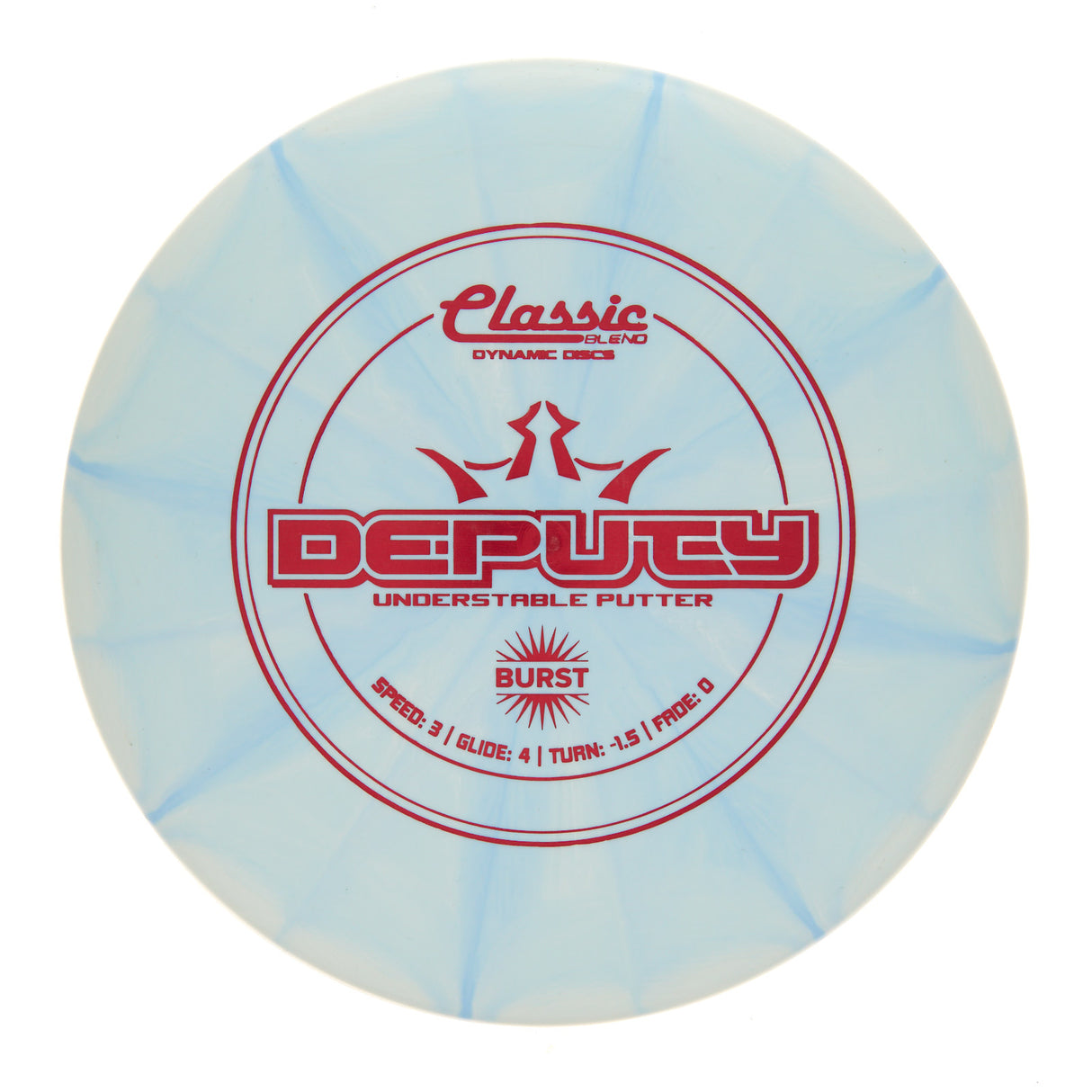 Dynamic Discs Deputy - Classic Blend Burst 173g | Style 0018