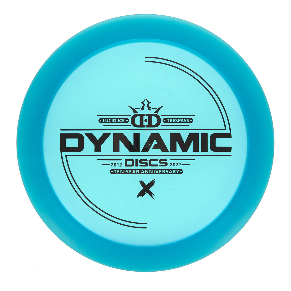 Dynamic Discs Trespass - 10 Year Anniversary Stamp Lucid Ice 173g | Style 0001