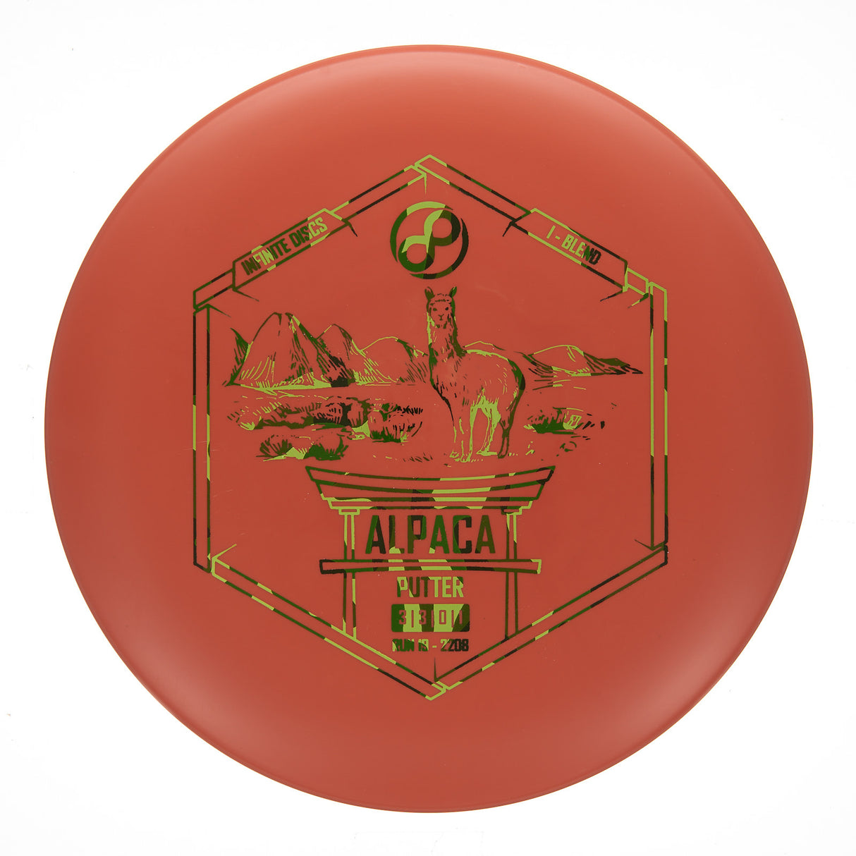 Infinite Discs Alpaca IBlend 169g Style 0002 Disc Golf