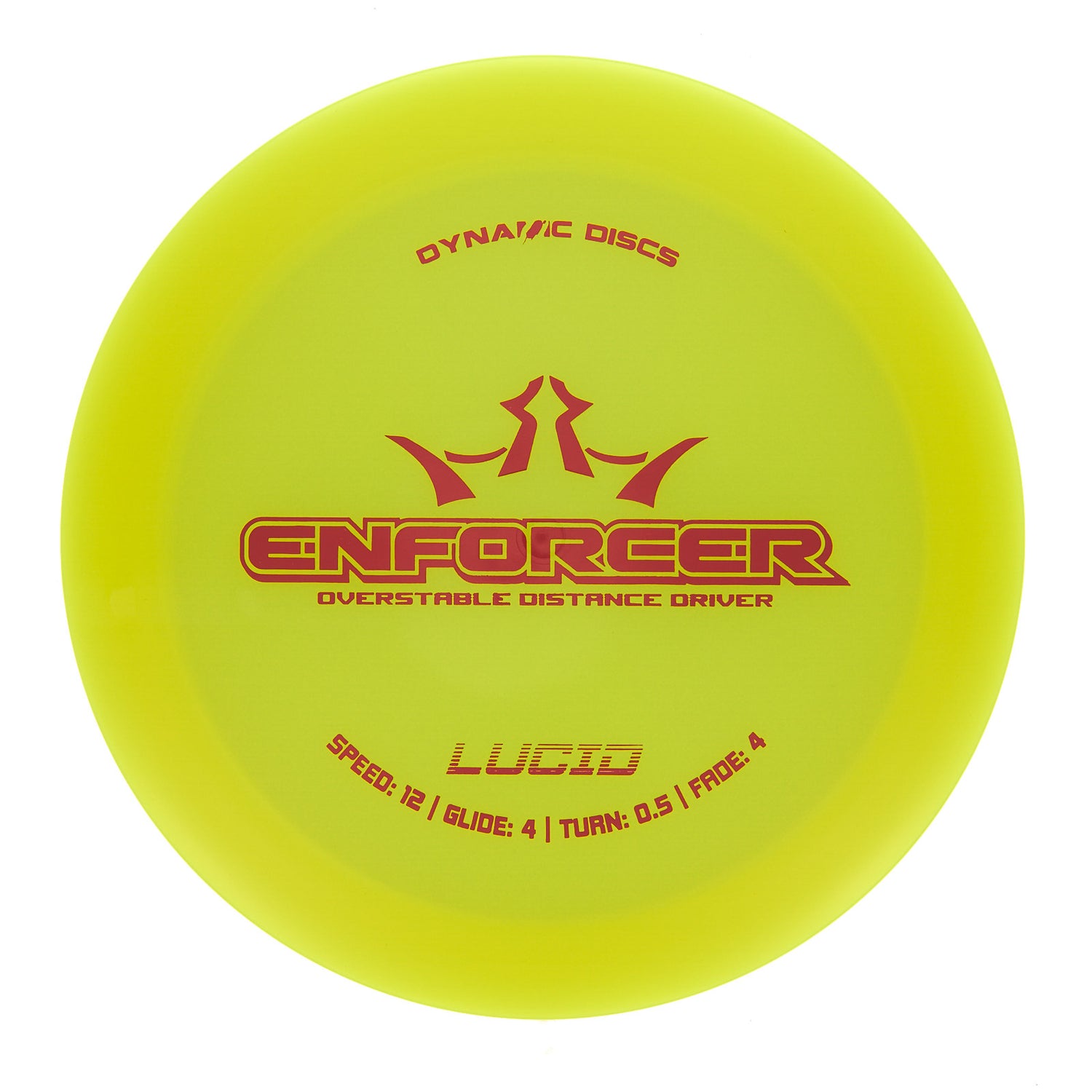 Dynamic Discs Enforcer Lucid 168g Style 0001 Disc Golf
