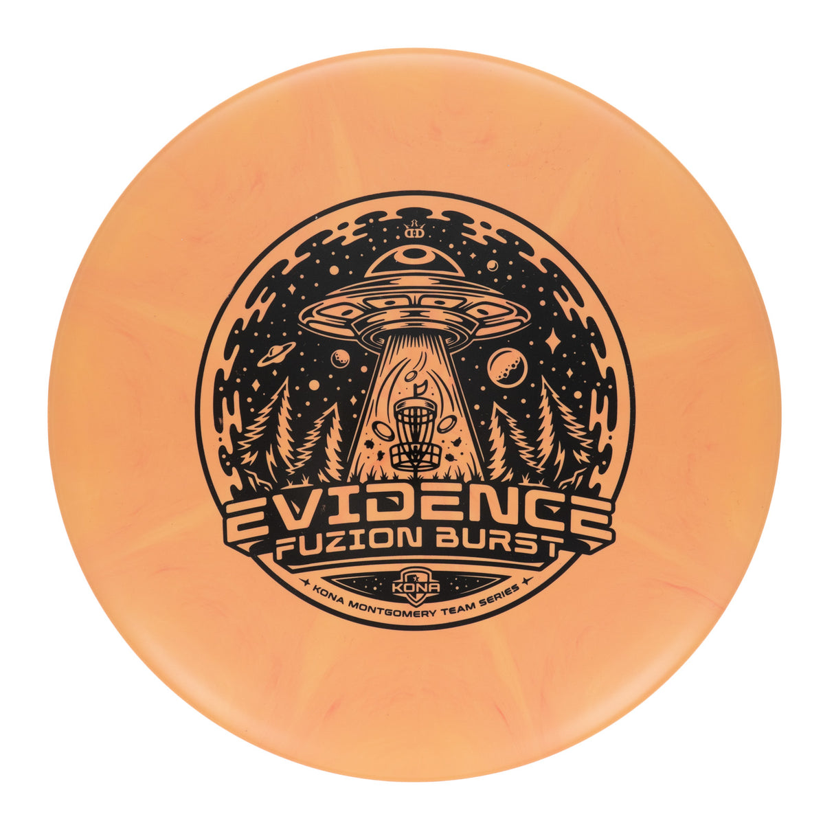 Dynamic Discs Evidence - 2023 Kona Montgomery Team Series Fuzion Burst 177g | Style 0001