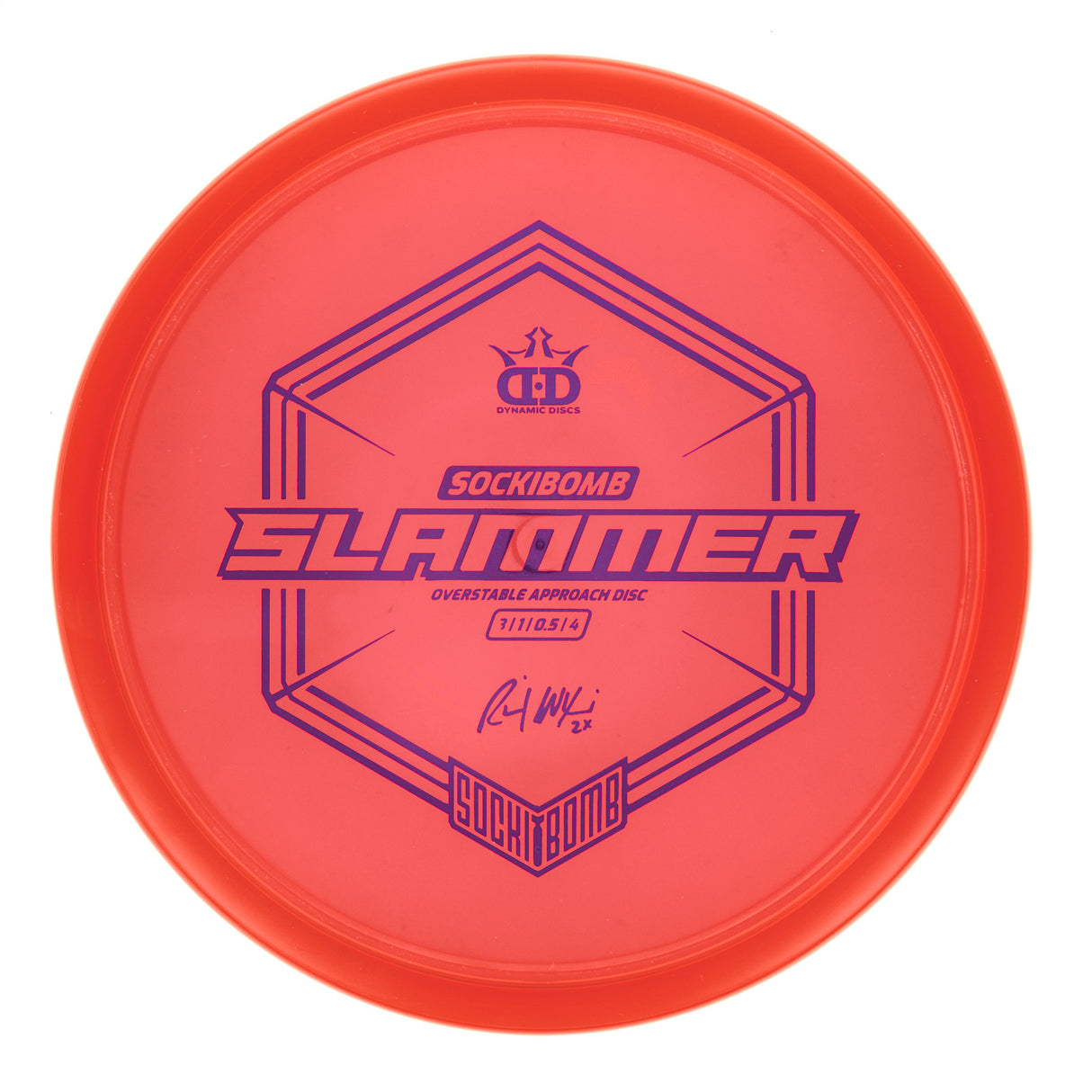 Dynamic Discs Sockibomb Slammer - Lucid Ice 177g | Style 0002