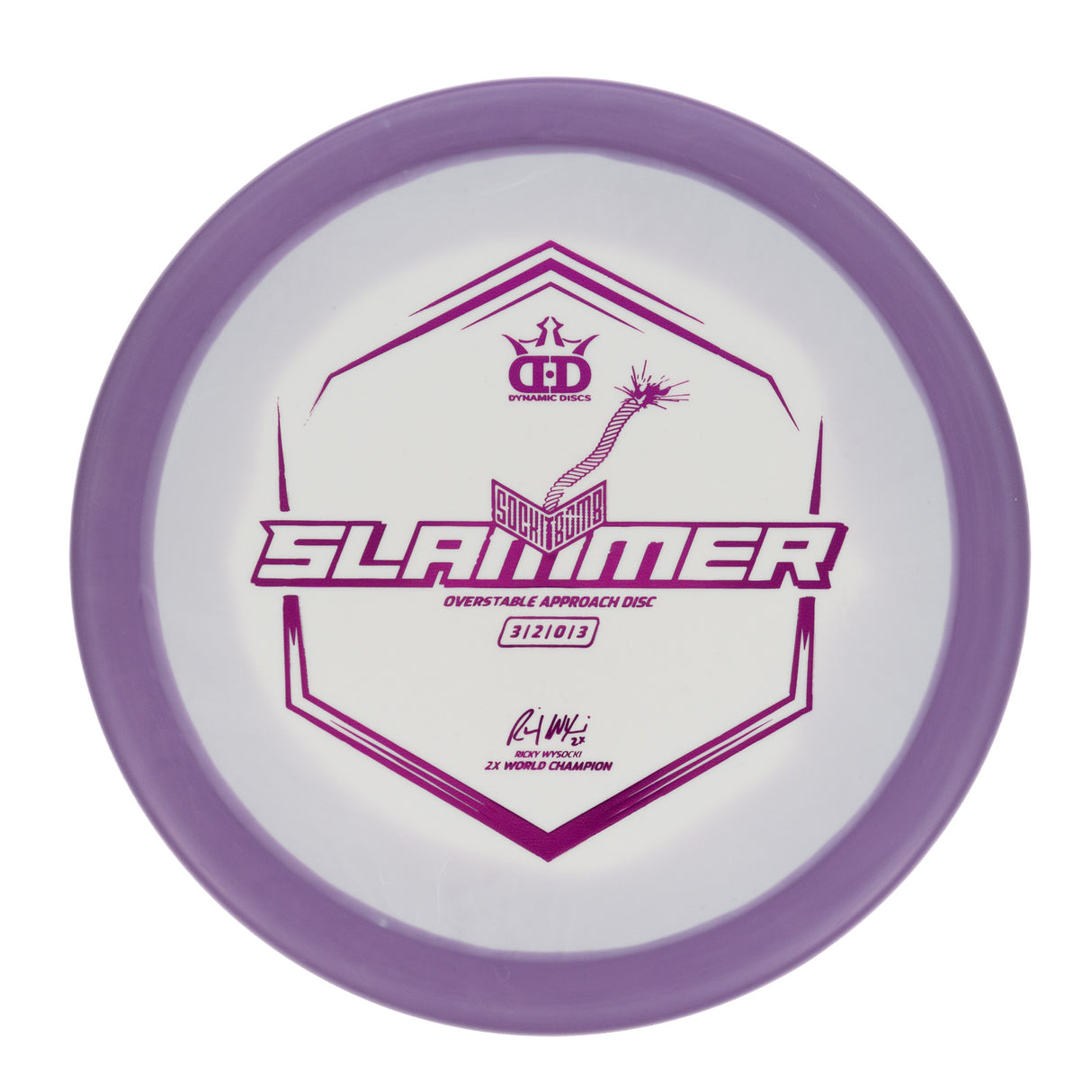 Dynamic Discs Sockibomb Slammer - Ignite Stamp V1 Classic Supreme Orbit 175g | Style 0010