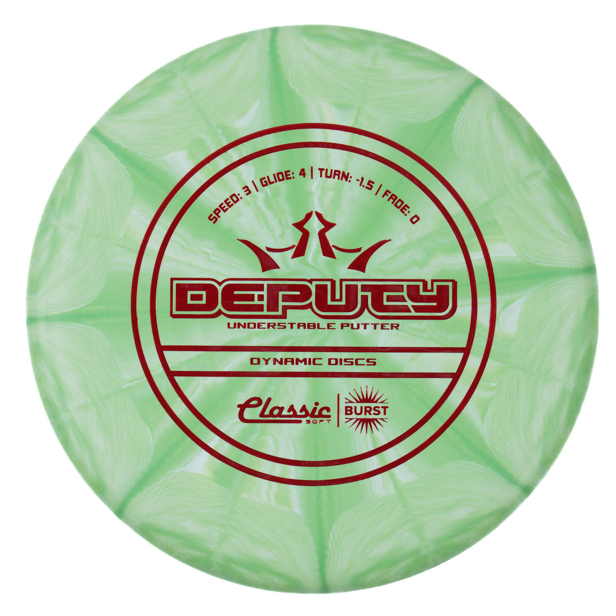 Dynamic Discs Deputy - Classic Soft Burst 173g | Style 0002