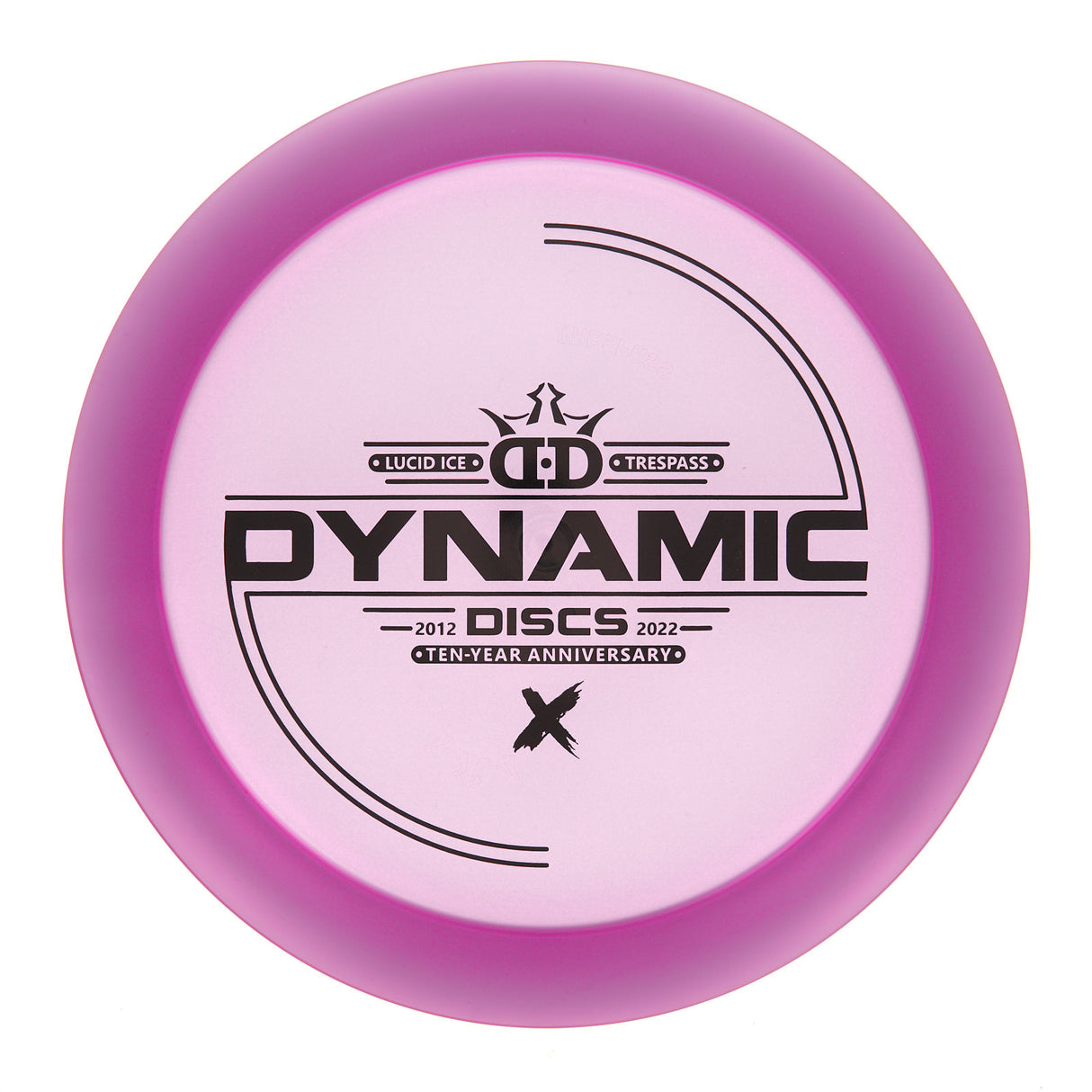 Dynamic Discs Trespass - 10 Year Anniversary Stamp Lucid Ice 174g | Style 0002