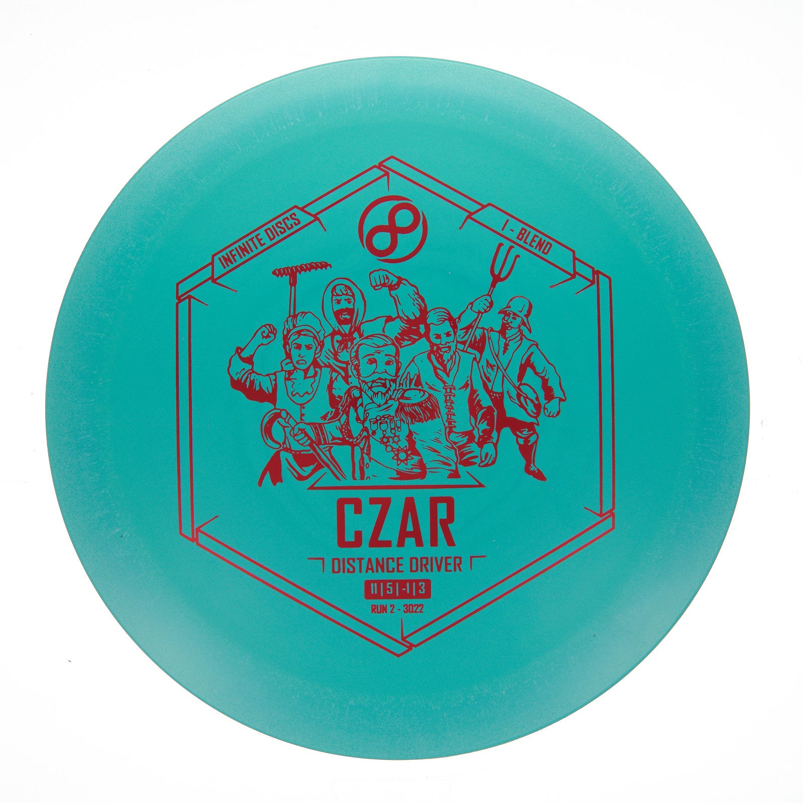 Infinite Discs Czar IBlend 164g Style 0001 Disc Golf