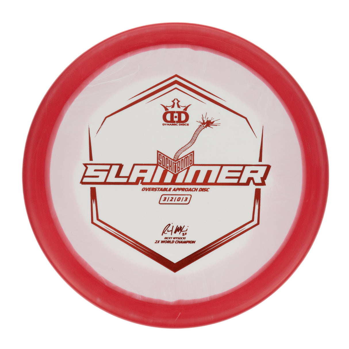 Dynamic Discs Sockibomb Slammer - Ignite Stamp V1 Classic Supreme Orbit 175g | Style 0012