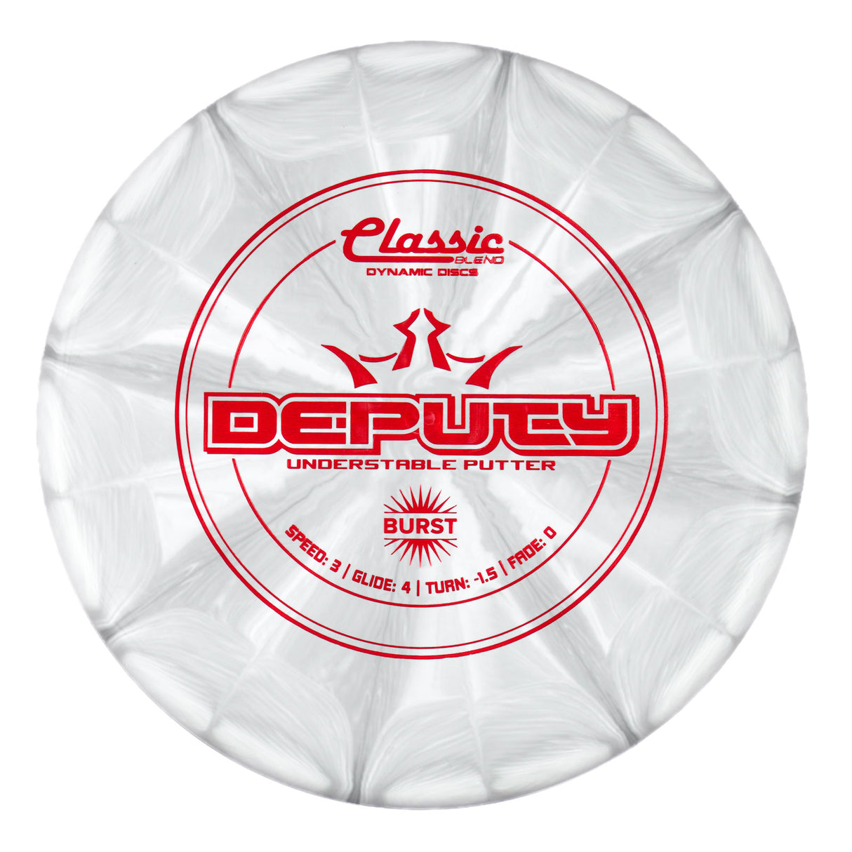 Dynamic Discs Deputy - Classic Blend Burst 173g | Style 0002