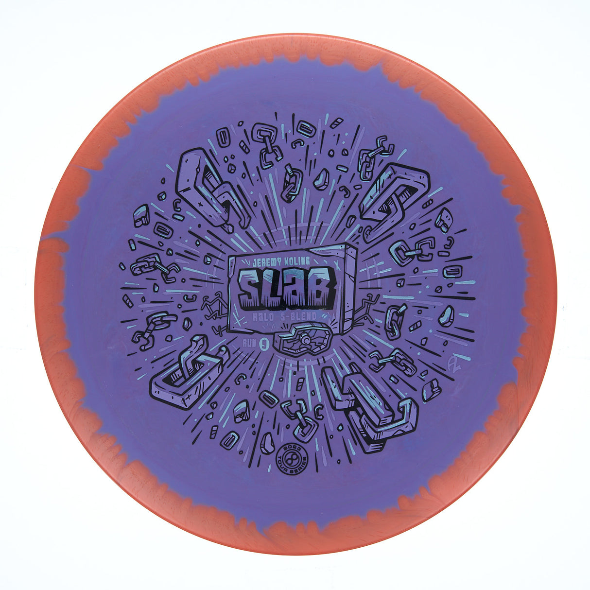 Infinite Discs Slab - Jeremy Koling Halo S-Blend 174g | Style 0002