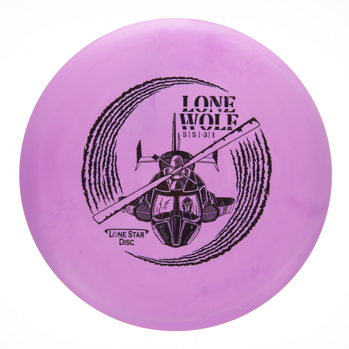 Lone Star Disc Lone Wolf - Artist Stamp Lima 153g | Style 0004